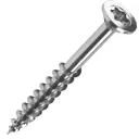 Саморезы для деревянного домостроения STANDERS T-TAP оцинкованные 4x60, 8 штук