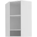Каркас навесной угловой Delinia ID 60x102.4x35 см, ЛДСП, цвет белый