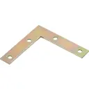 Оконный уголок 50x50x10x1.25 желтый цинк