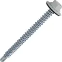 Кровельные саморезы Standers RAL9003 сверло белые 4.8x65 на вес