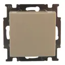 Выключатель встраиваемый ABB Basic 55 1 клавиша, цвет бежевый