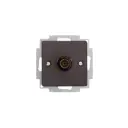 ТВ-розетка ABB BJB Basic 55 Шато оконечная цвет черный