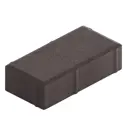 Брусчатка 200x100x60 мм цвет коричневый