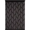 Штора рулонная Bella 100x160 см чёрная