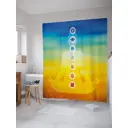 Шторка для ванной Философия медитации 180x200 см sc_18749