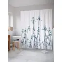 Шторка для ванной Высокие цветы 180x200 см