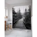Шторка для ванной Еловый бор 180x200 см sc_16095