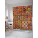 Шторка для ванной Призрачные цветы 180x200 см sc_17006