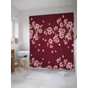 Шторка для ванной Цветки сакуры 180x200 см sc_35593