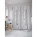 Штора для ванной JoyArty Простая текстура из ткани, 180x200 см с крючками