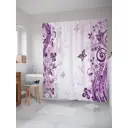 Шторка для ванной Элегантные бабочки 180x200 см