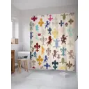 Шторка для ванной Мифический орнамент 180x200 см