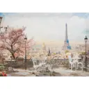 Картина на холсте «Париж. Коллаж» 50х70 см