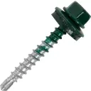 Саморезы кровельные RAL6005 зеленые 4.8x35, 60 шт.