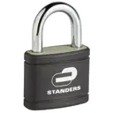 Замок навесной Standers 3x34 мм, чугун, 3 шт.