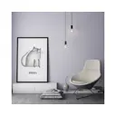 Постер в раме ПростоПостер Кошаса 581719309332, 50x70 см