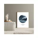 Постер ПростоПостер Волны 296484006764, 40x50 см