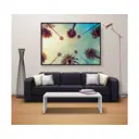 Постер в раме ПростоПостер Геометричные пальмы 575434675082, 60x90 см