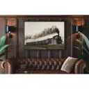 Постер в раме ПростоПостер Паровоз 2 594196816919, 40x50 см