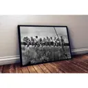 Постер в раме ПростоПостер Обед на высоте 760853803105, 50x70 см