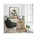 Постер в раме ПростоПостер Три японских персонажа 725574424841, 40x50 см