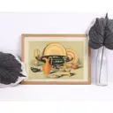 Постер ПростоПостер Набор греческой керамики 595867522346, 40x50 см