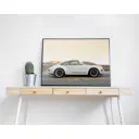 Постер ПростоПостер Белый Порш 516164734219, 60x90 см