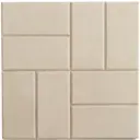 Плитка тротуарная «Шагрень» 400x400x50 мм цвет серый