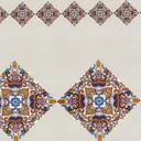 Скатерть «Калейдоскоп» 160х140 см цвет бежевый
