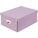 Коробка 37.5x15x27.5 см, картон цвет сиреневый