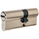 Цилиндр Abus D12 NIS 30x40 мм ключ/ключ цвет никель