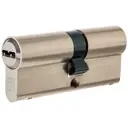 Цилиндр Abus D12 NIS 35x40 мм ключ/ключ цвет никель