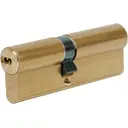 Цилиндр Abus D6MM 40x50 мм ключ/ключ цвет золото