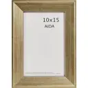 Рамка Aida 10x15 см цвет серебро с патиной