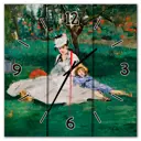 Настенные часы Дом Корлеоне Семья Моне 40x40 см
