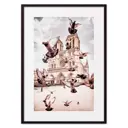 Постер Дом Корлеоне Голуби Нотр-Дам 07-0204-21x30, 21x30 см