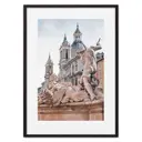 Постер Дом Корлеоне Фонтан Нептуна 07-0218-40x60, 40x60 см