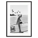 Постер Дом Корлеоне Серфингистка Chanel 07-0585-30x40, 30x40 см