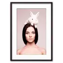 Постер Дом Корлеоне Девушка с кроликом 07-0089-50x70, 50x70 см
