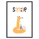 Постер Дом Корлеоне Лиса "Smile" 07-0596-30x40, 30x40 см