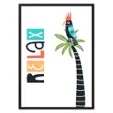 Постер Дом Корлеоне Попугай Relax 07-0590-21x30, 21x30 см