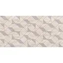 Декор настенный Azori Ascoli Diamond 31.5x63 см матовый камень цвет серый/серебристый