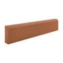 Камень бортовой 1000x200x80 мм красный