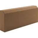 Камень бортовой 500x200x80 мм цвет коричневый