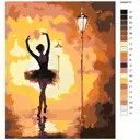 Набор для раскрашивания Живопись по номерам Ktmk-ballet012