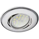 Комплект точечных светильников встраиваемых Ecola Fc1601efs-5 под отверстие 6 мм GU5.3 цвет серый 5 шт