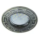 Комплект точечных светильников встраиваемых Ecola Fa1602eff-4 под отверстие 60 мм GU5.3 цвет коричневый 4 шт