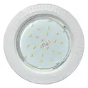 Комплект точечных светильников встраиваемых Ecola Fw61h4ecb-3 под отверстие 9 мм GX53 цвет белый 3 шт