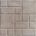 Плитка тротуарная полимерпесчаная 330x330x20 мм цвет серый