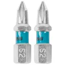 Бита крестовая Gross PH1x25 мм, 2 шт.